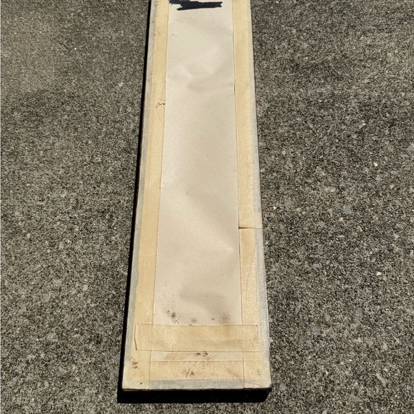 Antique Wall Mirror of Marie Antoinette in beautiful tiger's eye wooden frame - Picture 7 of 8